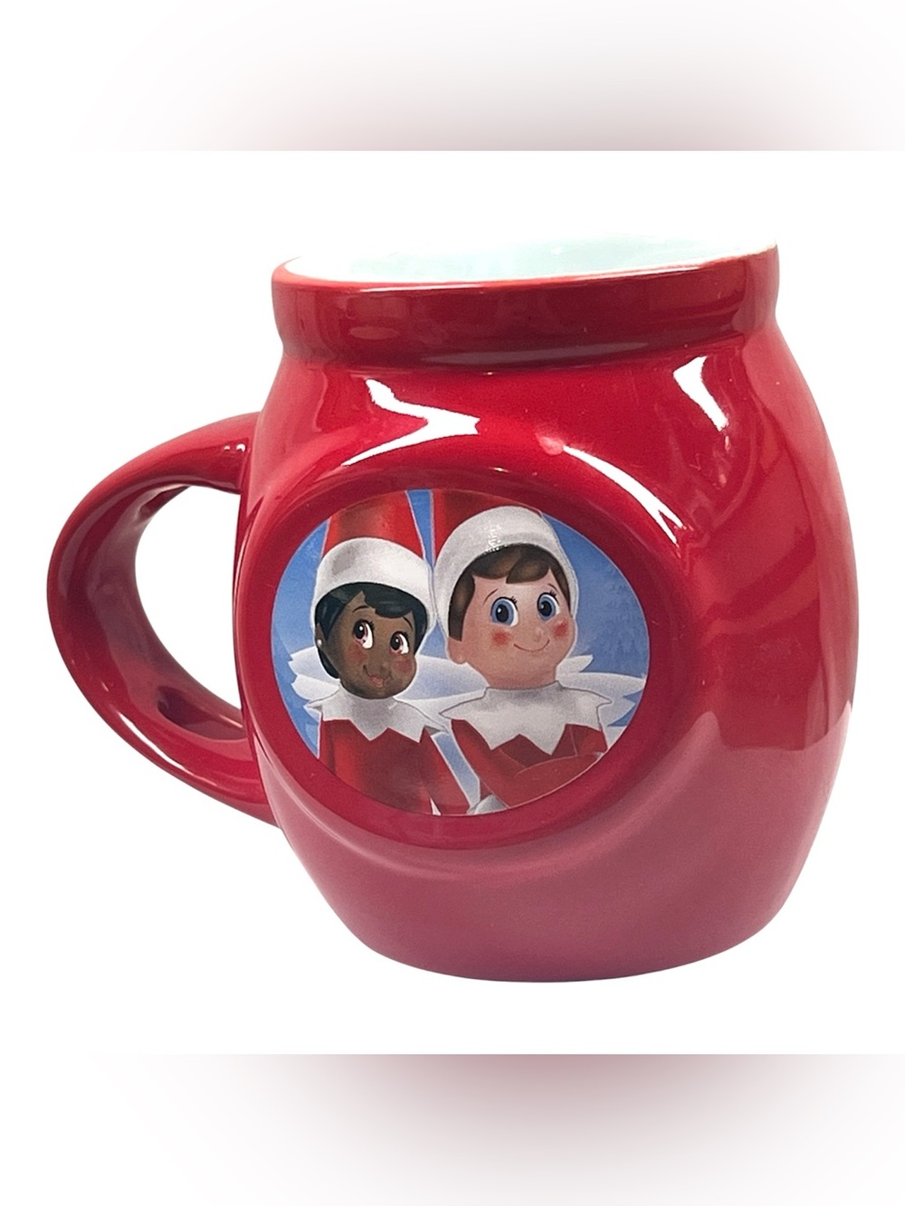 LumiStella Elf on the Shelf Red Ceramic Mug 12 oz